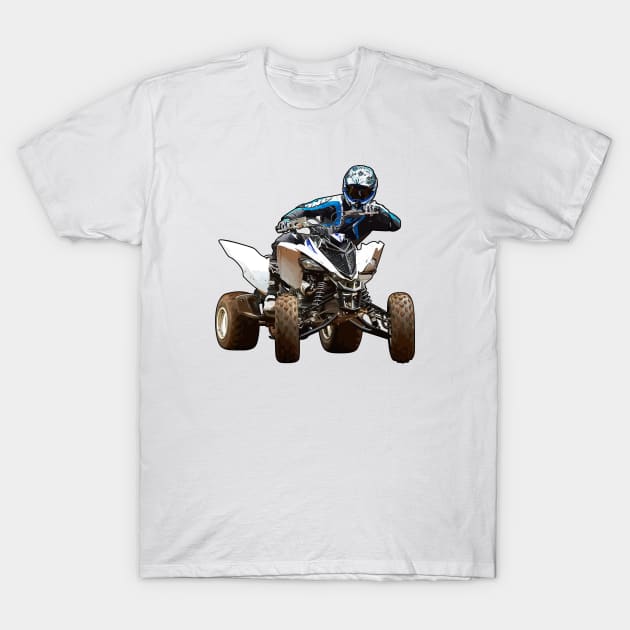 ATV Raptor Illustration T-Shirt by KAM Std